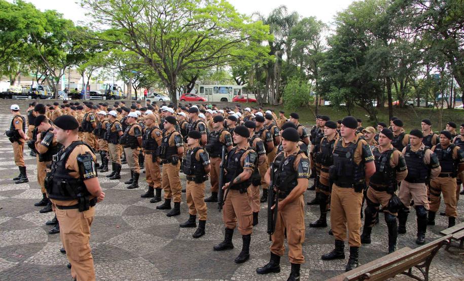 Região Norte de Curitiba recebe reforço no policiamento com a Operação Todos Por Um 2