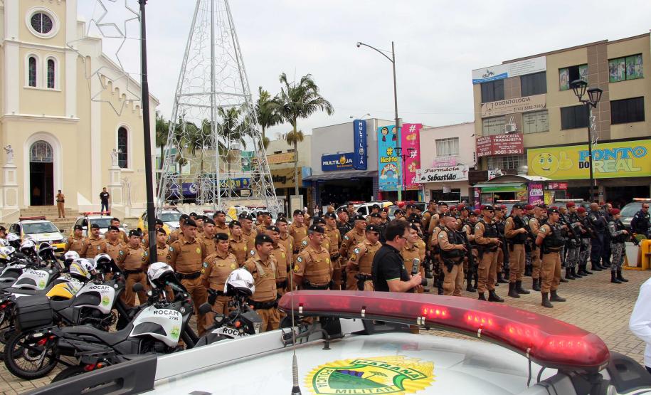 Operação Natal é lançada na RMC para reforçar o policiamento durante as compras de final de ano