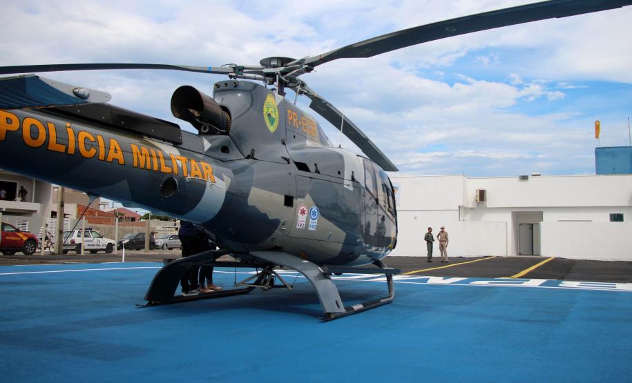 Nova base do BPMOA é instalada no litoral para atuação conjunta com a saúde em resgates e remoções aeromédicas no Verão Maior