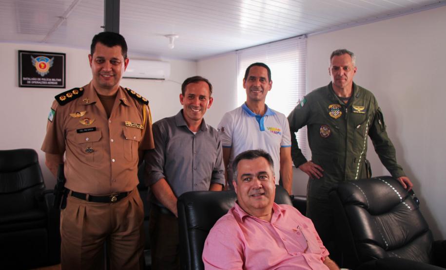 Nova base do BPMOA é instalada no litoral para atuação conjunta com a saúde em resgates e remoções aeromédicas no Verão Maior