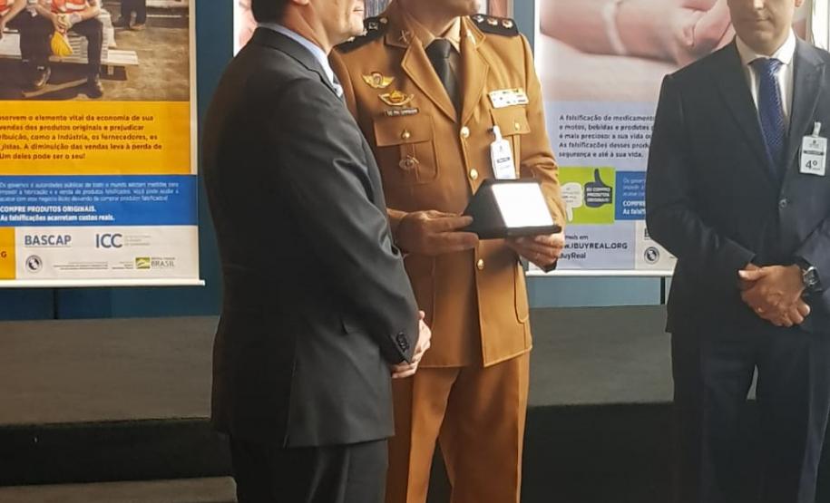 BPFron é premiado em Brasília (DF) pelo Conselho Nacional de Combate à Pirataria