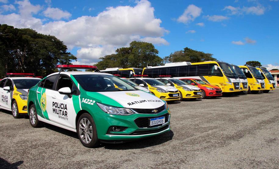Novas viaturas da Polícia Militar e do Corpo de Bombeiros reforçam ações na segurança pública e contra a pandemia do coronavírus