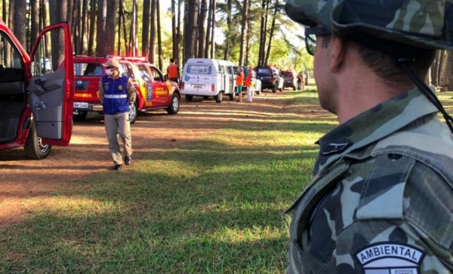 Polícia Militar faz orientações à população e reforça presença nas ruas do Paraná no combate ao coronavírus
