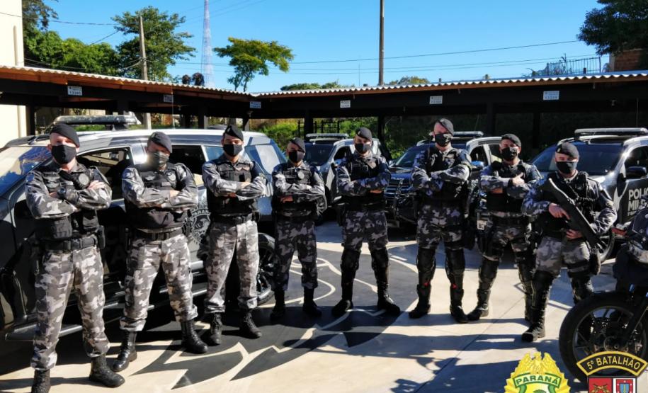 Campanha de arrecadação de cobertores para o Hospital do Câncer de Londrina é promovida pela Companhia de Choque de Londrina