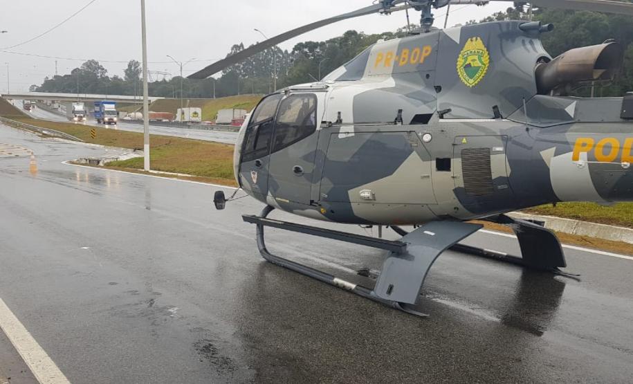 BPMOA presta apoio em grave acidente na BR 276 em São José dos Pinhais, na RMC
