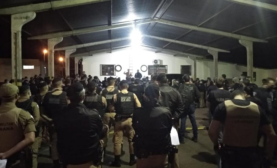 Ação conjunta em Apucarana resulta no cumprimento de 34 mandados de Busca e Apreensão