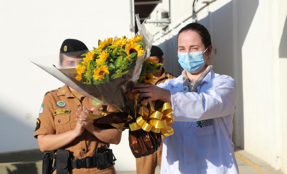 Visita 23ºBatalhão e Banda de Música ao Hospital Vitória