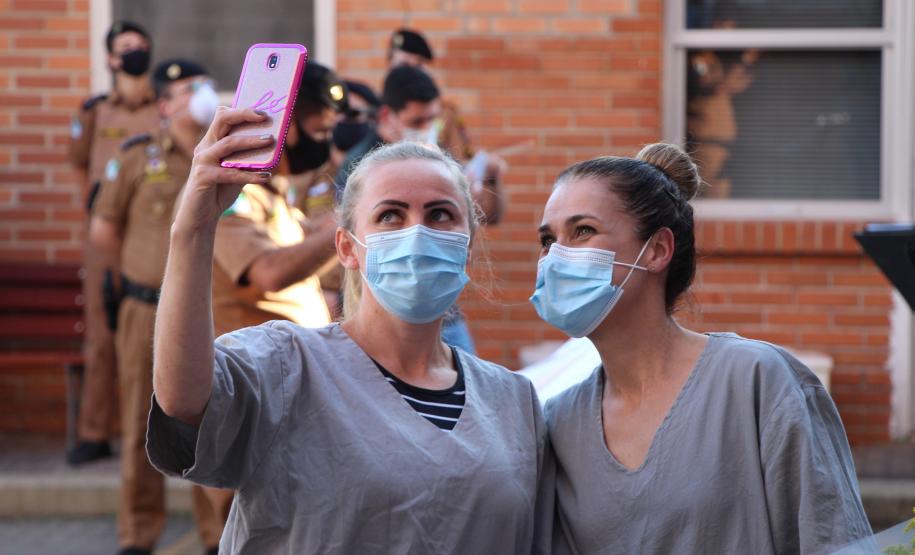 Visita 23ºBatalhão e Banda de Música ao Hospital Vitória