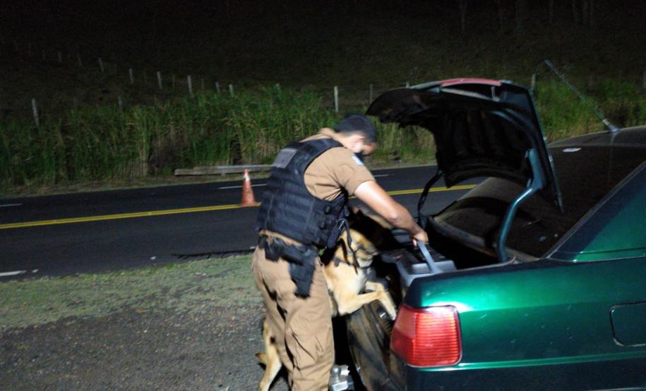 Megaoperação Divisas Integradas termina com a apreensão de mais de 410 quilos de drogas pela Polícia Militar do Paraná