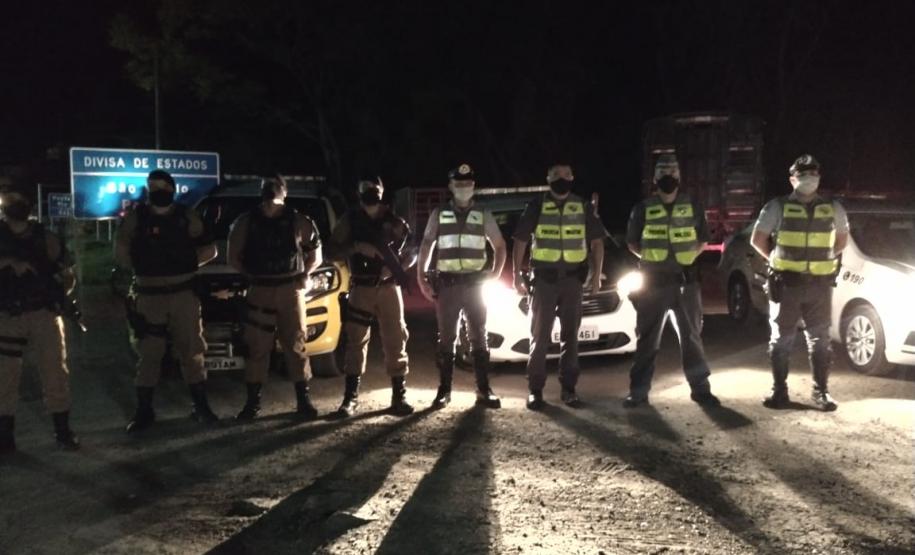 Megaoperação Divisas Integradas termina com a apreensão de mais de 410 quilos de drogas pela Polícia Militar do Paraná