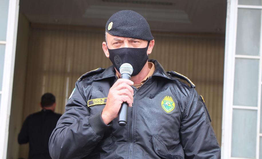 Polícia Militar comemora o Dia da Bandeira Nacional em todo o Paraná