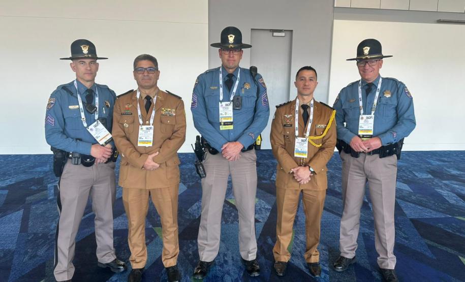 PMPR encerra participação na Conferência Internacional de Chefes de Polícia, nos Estados Unidos