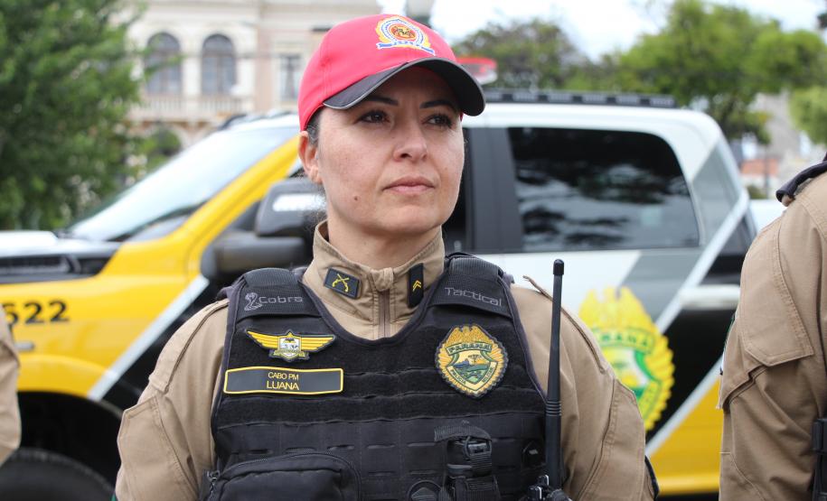 As unidades especializadas da PMPR foram mobilizadas para apoiar as forças locais e reforçar áreas estratégicas