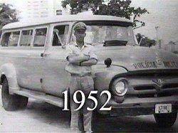 Carro da BPTran em 1952