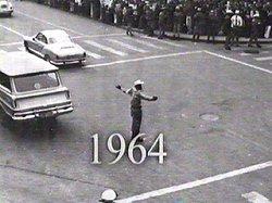 Cruzamento de ruas em 1964