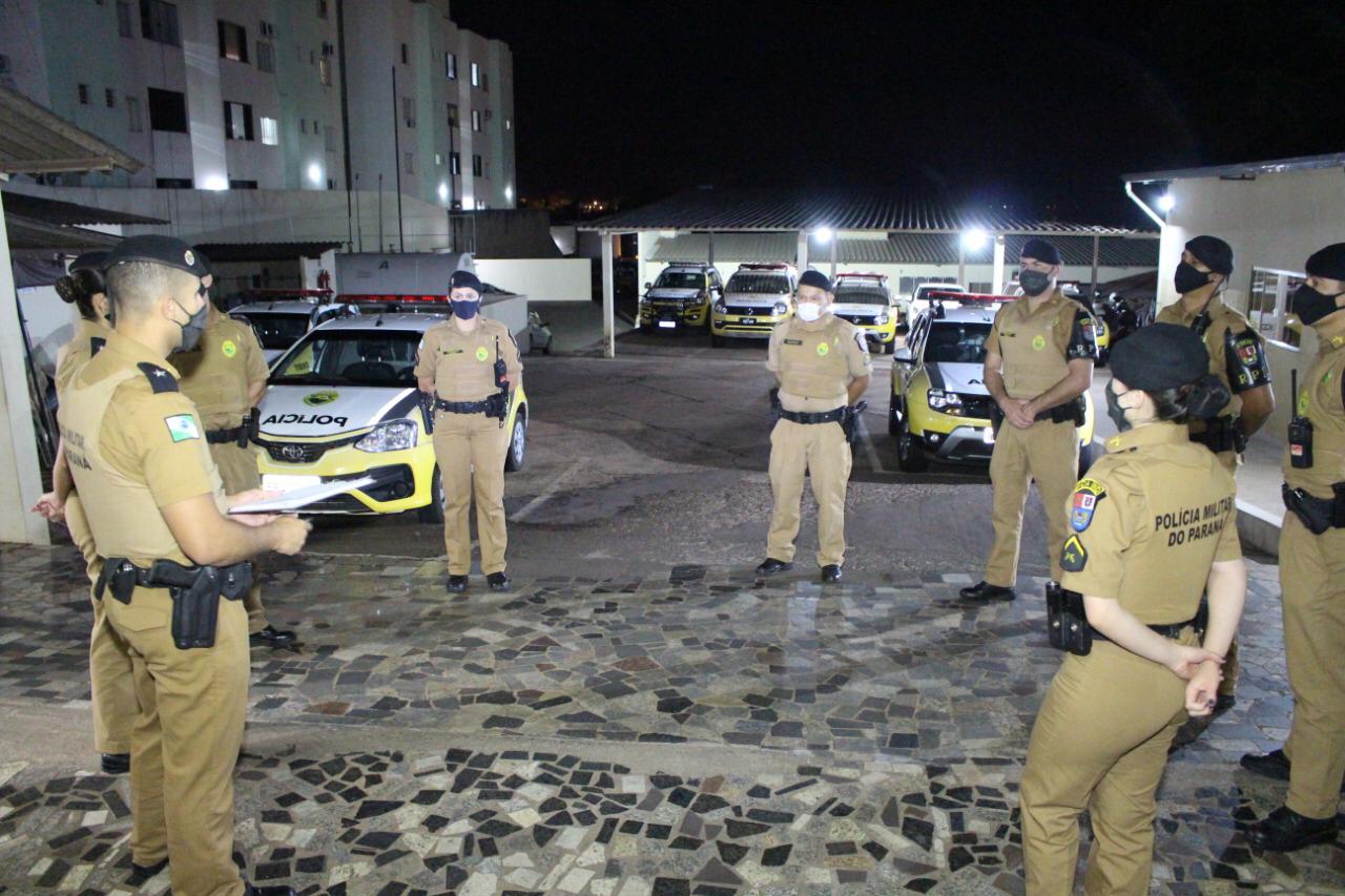 No combate à Covid-19, Polícia Militar desencadeia Operação Ostensividade II, em Cianorte (PR)