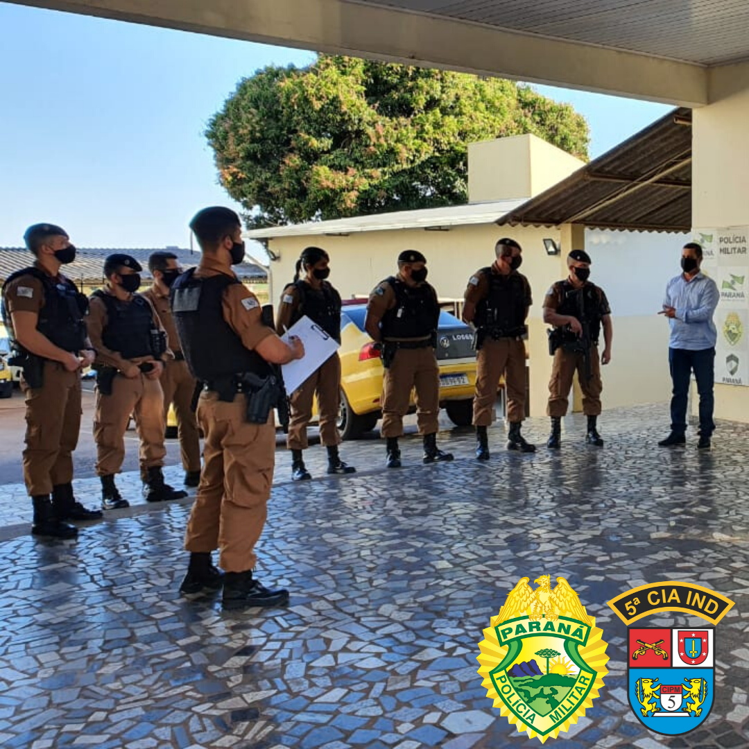 Em combate ao Covid-19, 5ª Companhia e Vigilância Sanitária abordam mais de 400 pessoas em estabelecimentos comerciais em Cianorte (PR)