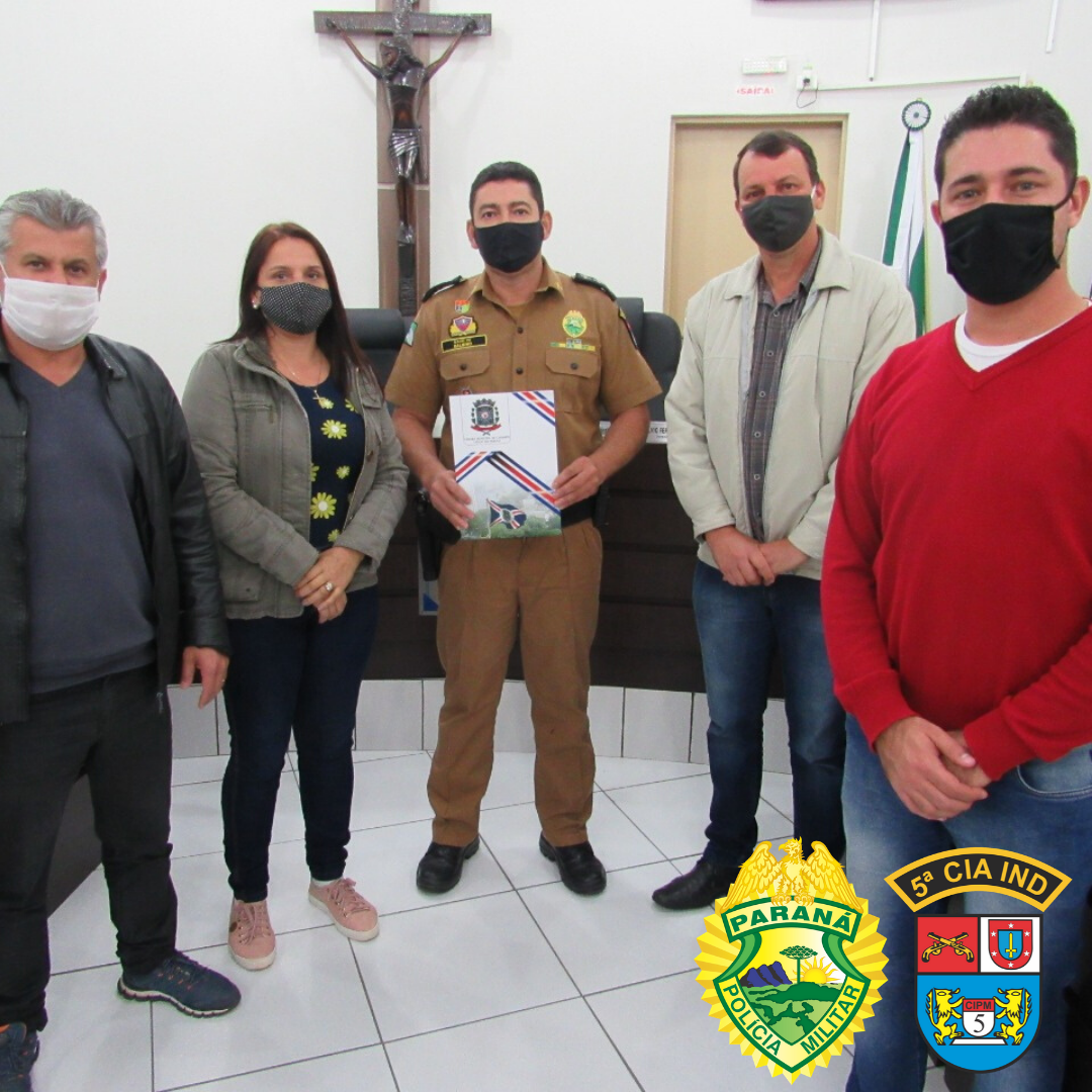 Policiais militares recebem homenagem da Câmara Municipal de Cianorte
