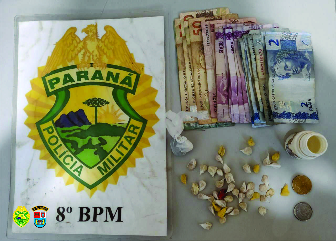 Equipes da PM de Paranavaí encaminham seis pessoas por roubos e envolvimento com tráfico de drogas
