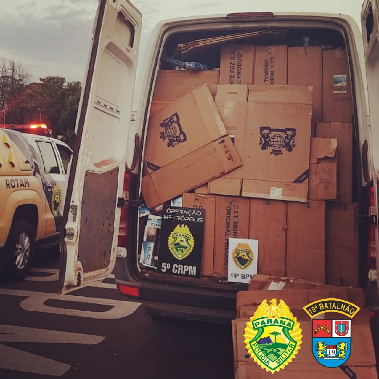Com a Operação Metrópolis, PM causa prejuízo de mais 25 milhões aos criminosos no Oeste e Sudoeste do estado
