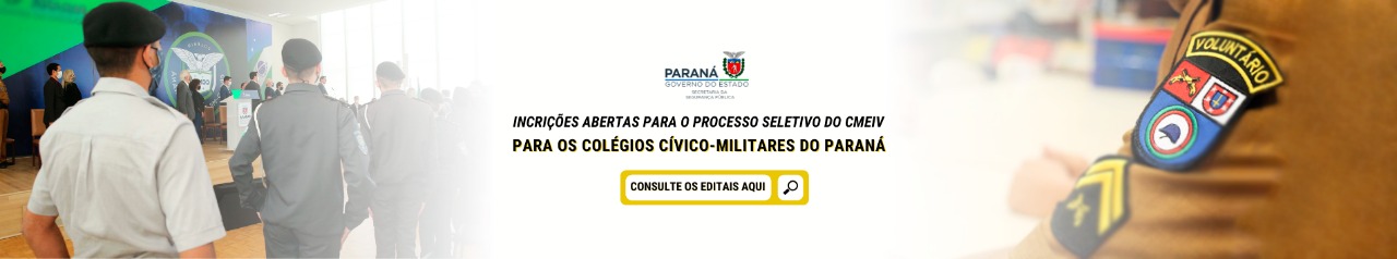 Banner CMEIV - Colégios Cívico-Militares