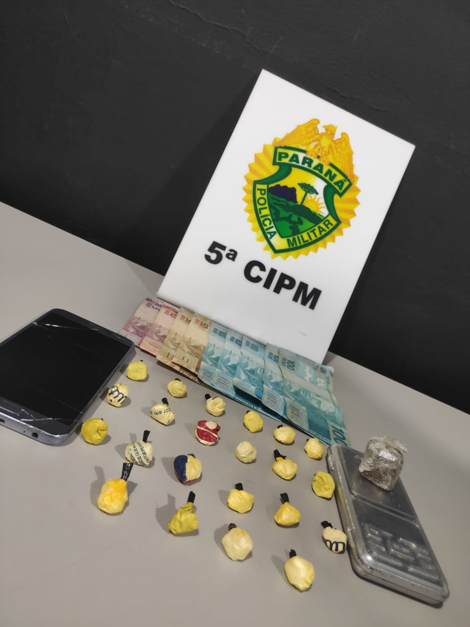 No mesmo dia, PM encaminha oito pessoas por crimes diversos no Noroeste do Paraná