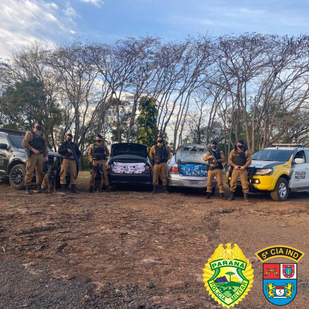 No mesmo dia, PM encaminha oito pessoas por crimes diversos no Noroeste do Paraná