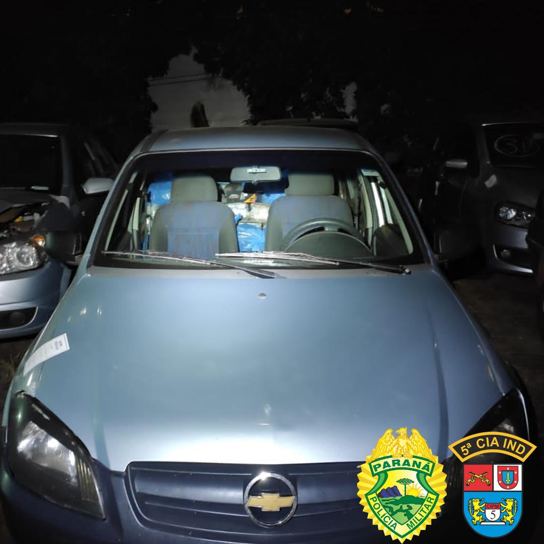 PM prende três homens e apreende grande quantidade de contrabando e uma espingarda no Noroeste do estado