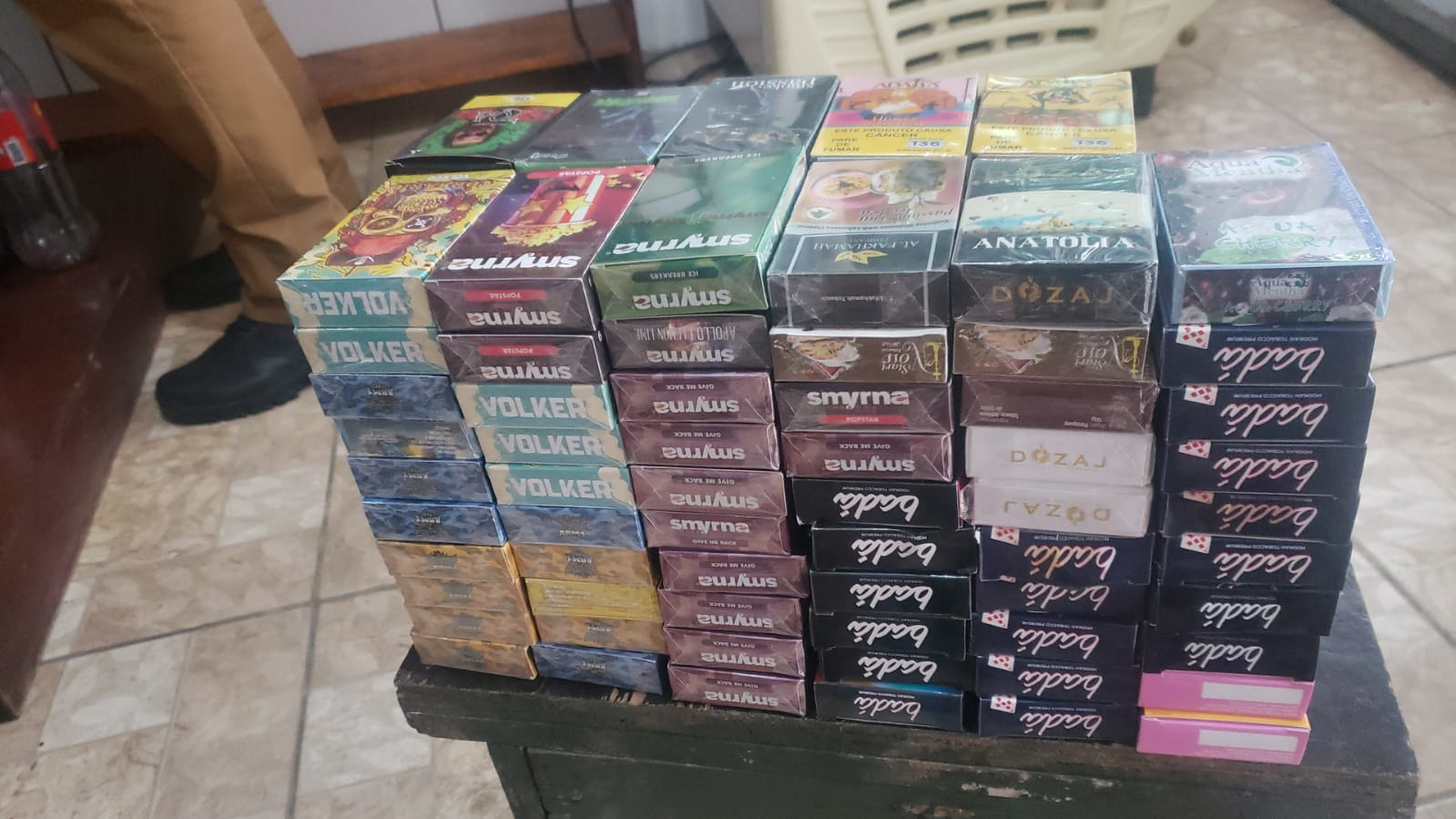 AIFU flagra jogo de azar e contrabando durante operação em Curitiba