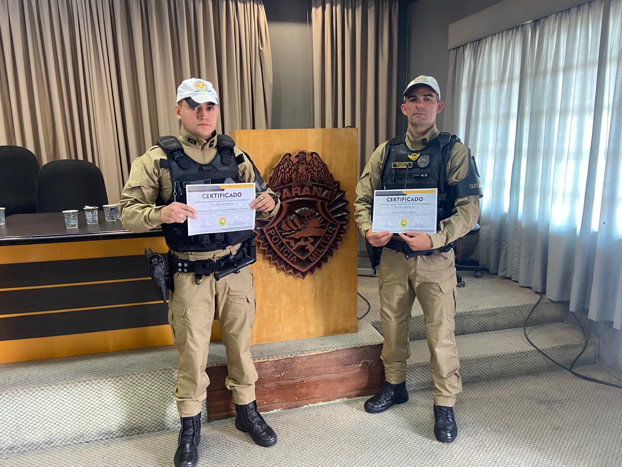 CURSO DE CAPACITAÇÃO EM TECNICAS DE DIREÇÃO POLICIAL DEFENSIVA
