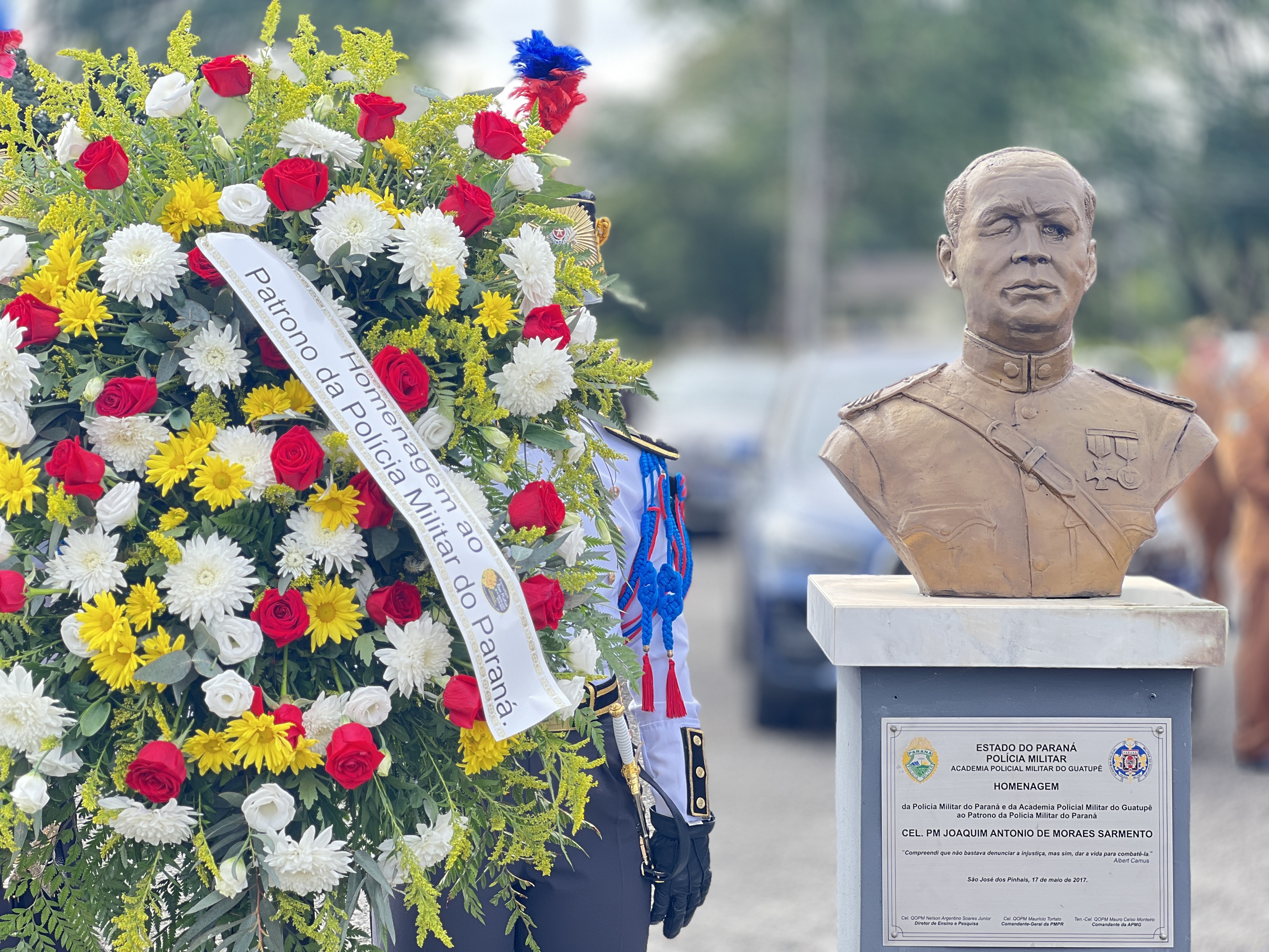 A Solenidade Alusiva ao Patrono da Corporação, Coronel Joaquim Antônio de Moraes Sarmento, um dos mais tradicionais e simbólicos eventos da instituição
