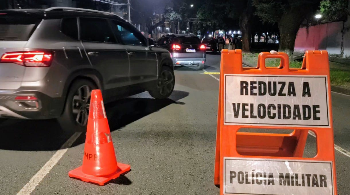 BPTran realiza Operação Lei Seca em Curitiba