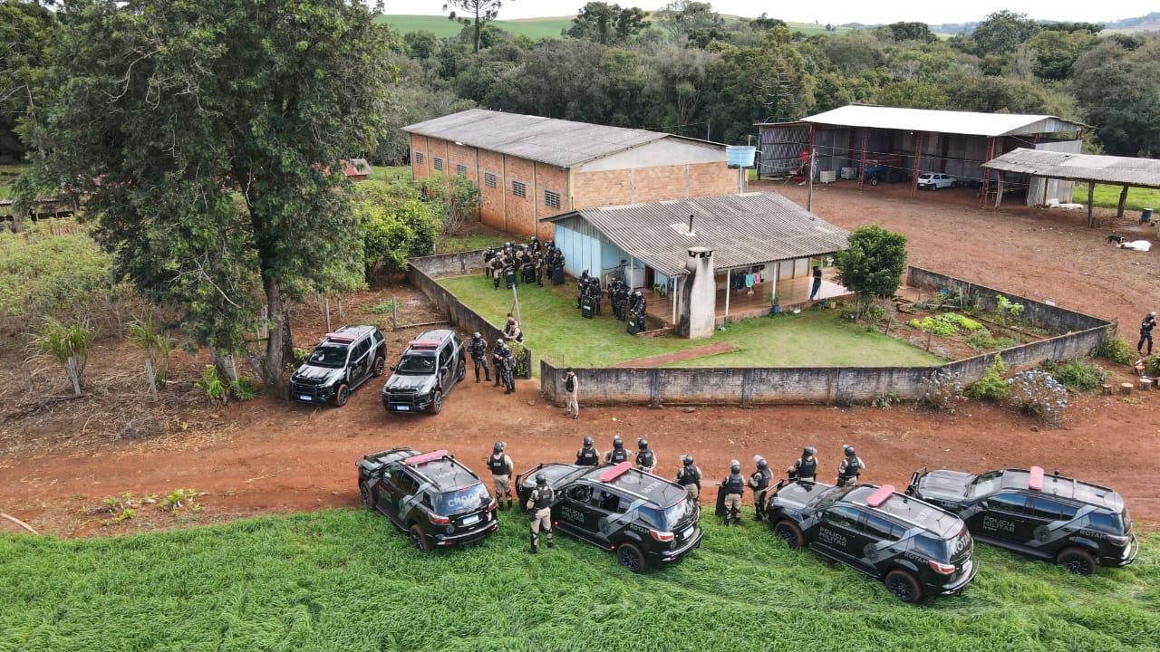 Graças à pronta e firme atuação da Polícia Militar do Paraná (PMPR), a situação foi rapidamente controlada