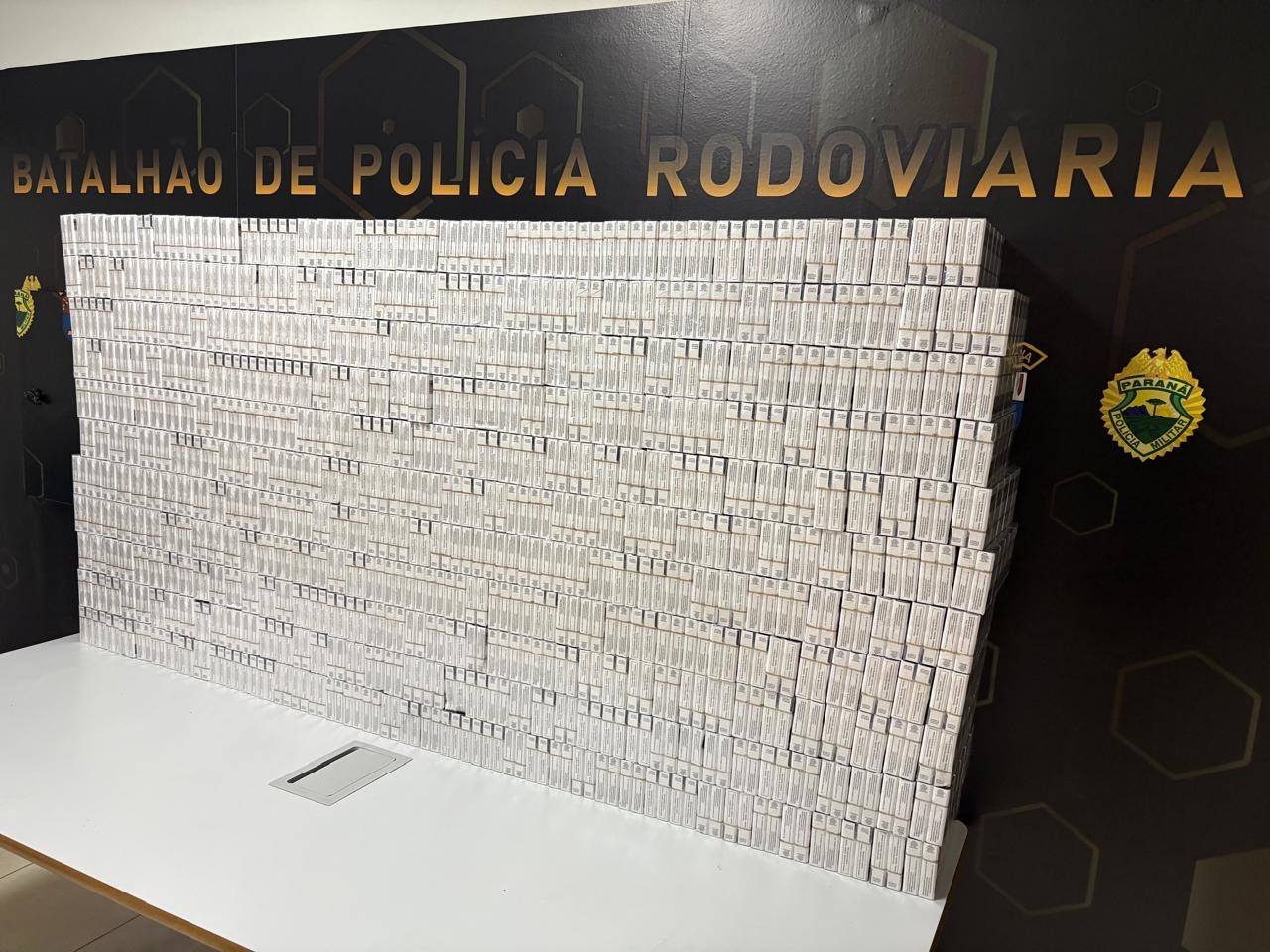 Polícia Militar do Paraná realiza ações de combate ao crime nas rodovias estaduais durante o final de semana