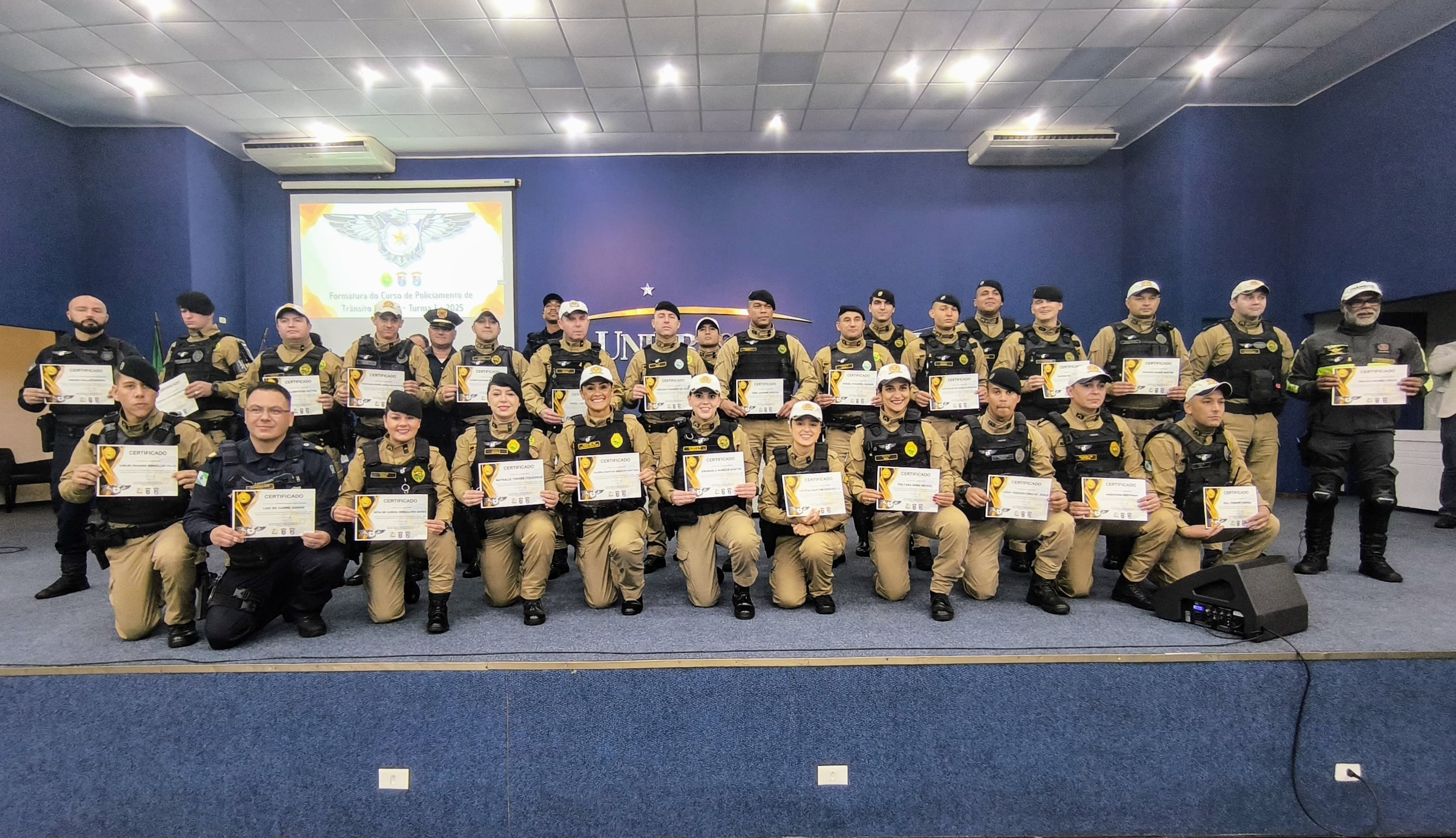 BPTran forma 34 novos agentes no 3º Curso de Policiamento de Trânsito Urbano