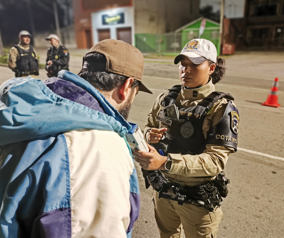 BPTran intensifica fiscalização no combate à embriaguez ao volante