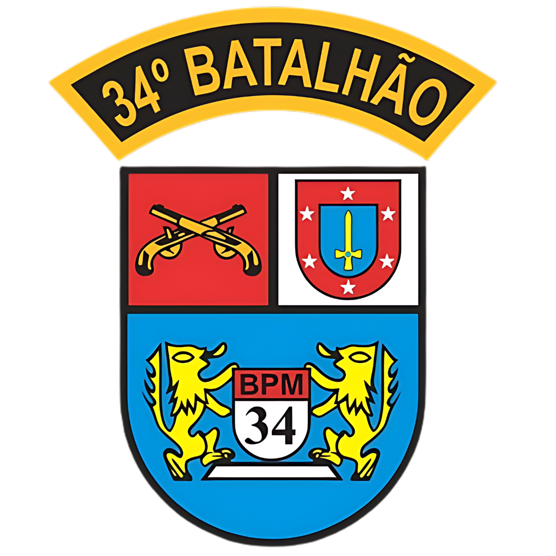 Brasão 34º BPM