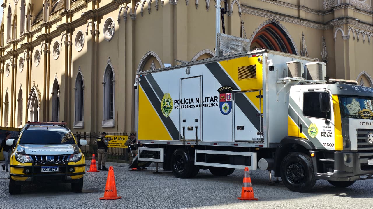 PMPR reforça policiamento em Curitiba com plataforma de observação elevada