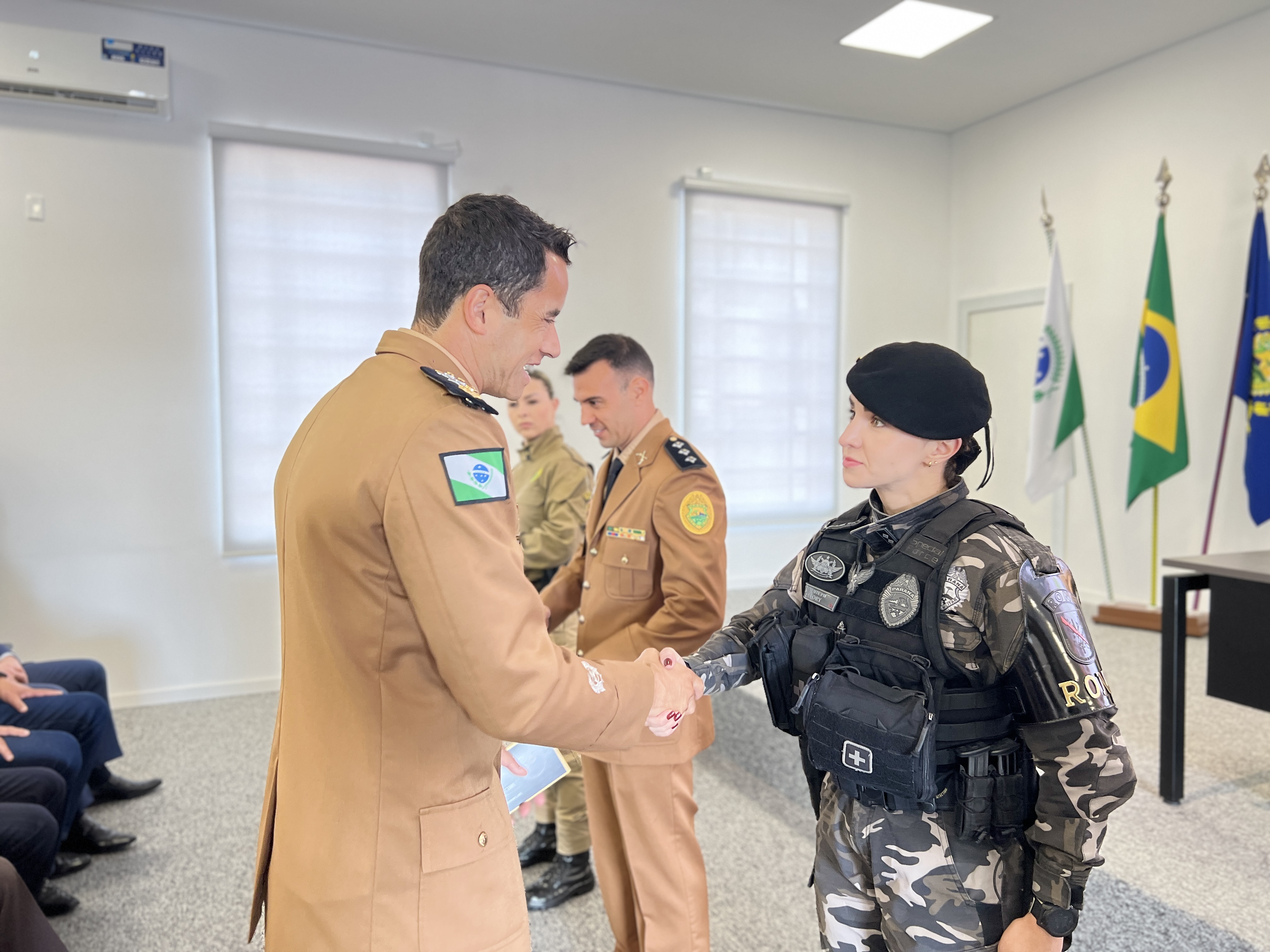 Centro de Educação Física e Desportos da PMPR celebra 34 anos com solenidade e homenagens