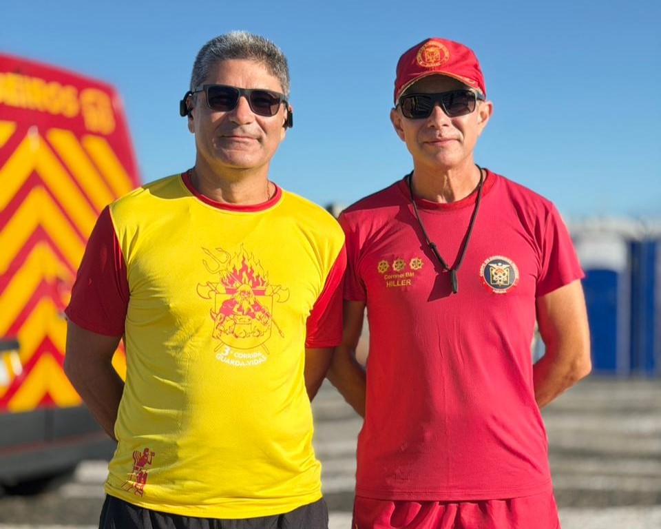 Comandante-Geral da PMPR prestigia 3ª Corrida dos Guarda-Vidas em Matinhos