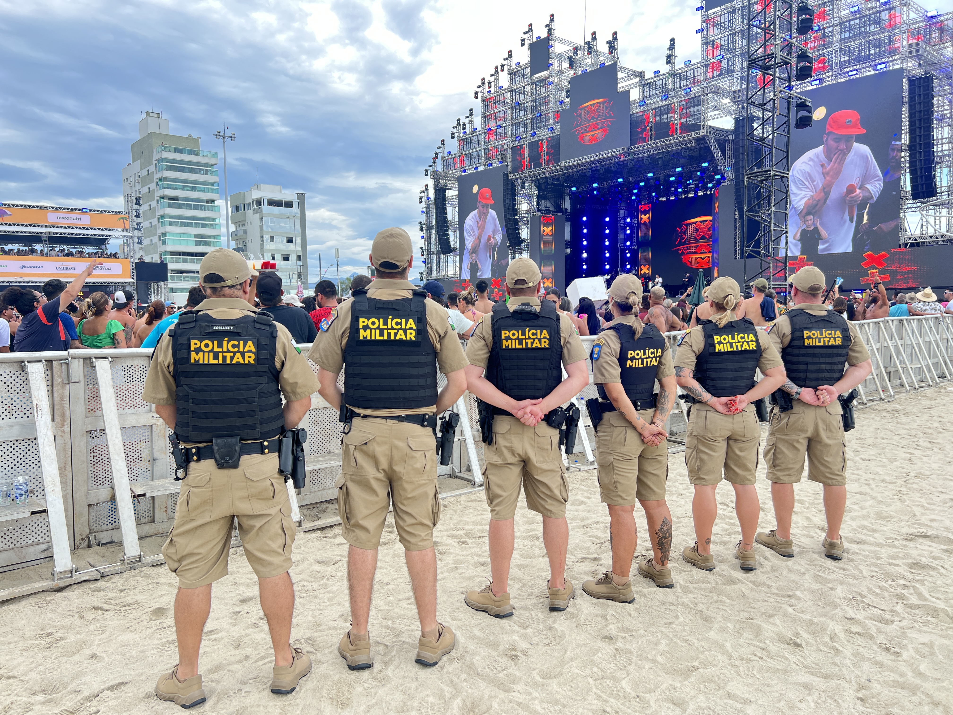 As equipes da Operação Verão 2025/26 foram distribuídas estrategicamente em toda a área urbana e na orla