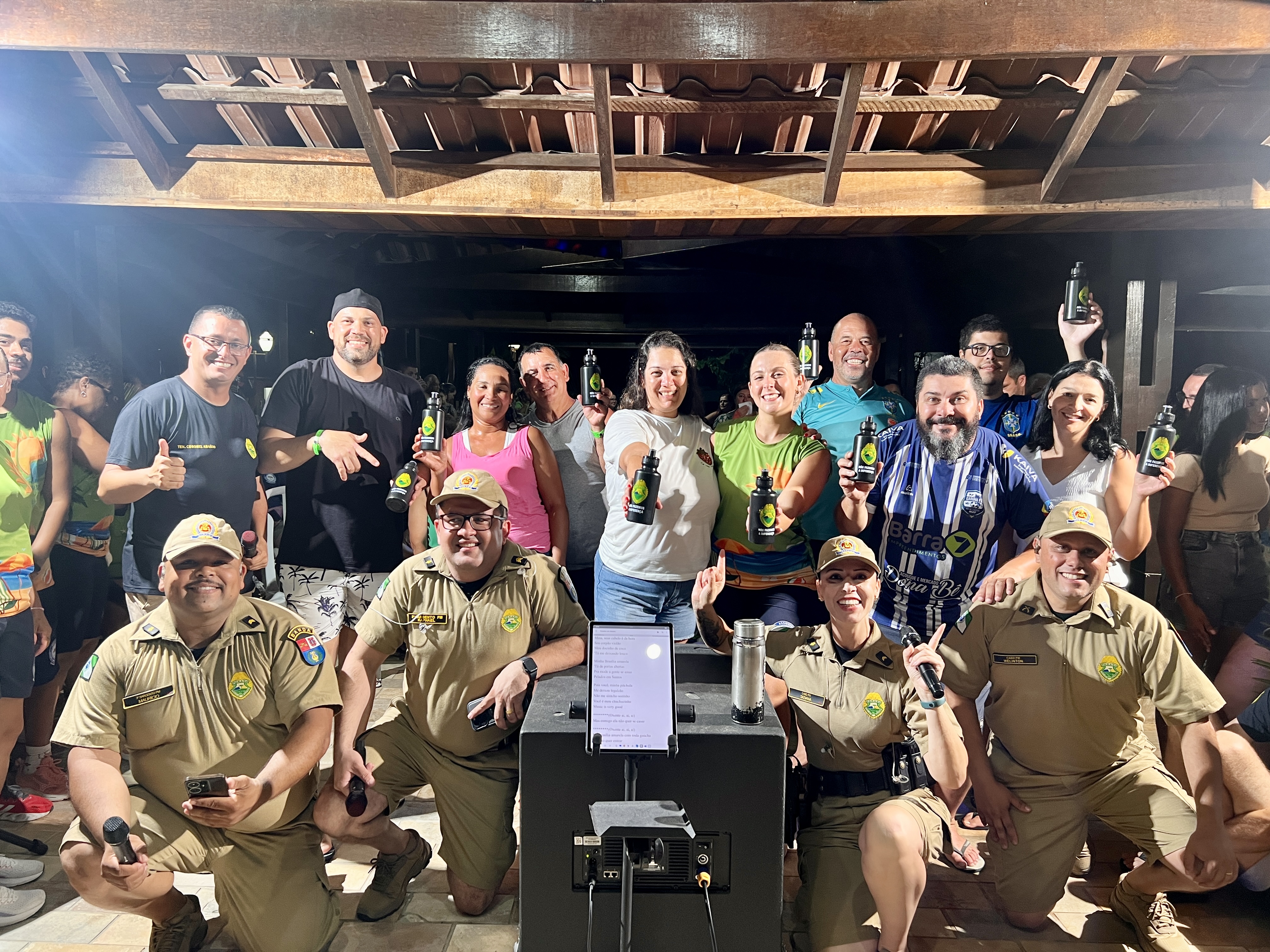 A iniciativa teve como objetivo prestigiar o militar estadual, promovendo integração e fortalecendo os laços institucionais