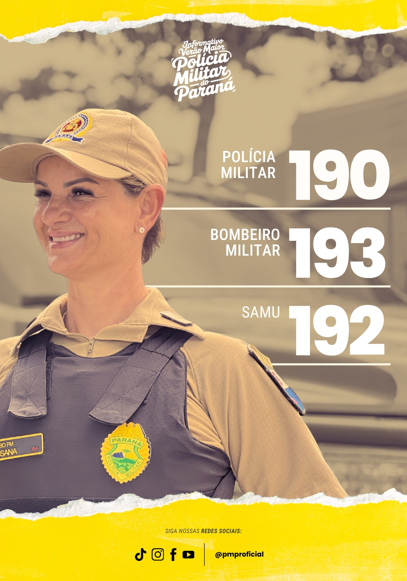 Ao longo de toda a operação, o informativo seguirá com divulgação semanal, destacando o trabalho técnico, humano e profissional dos homens e mulheres da PMPR