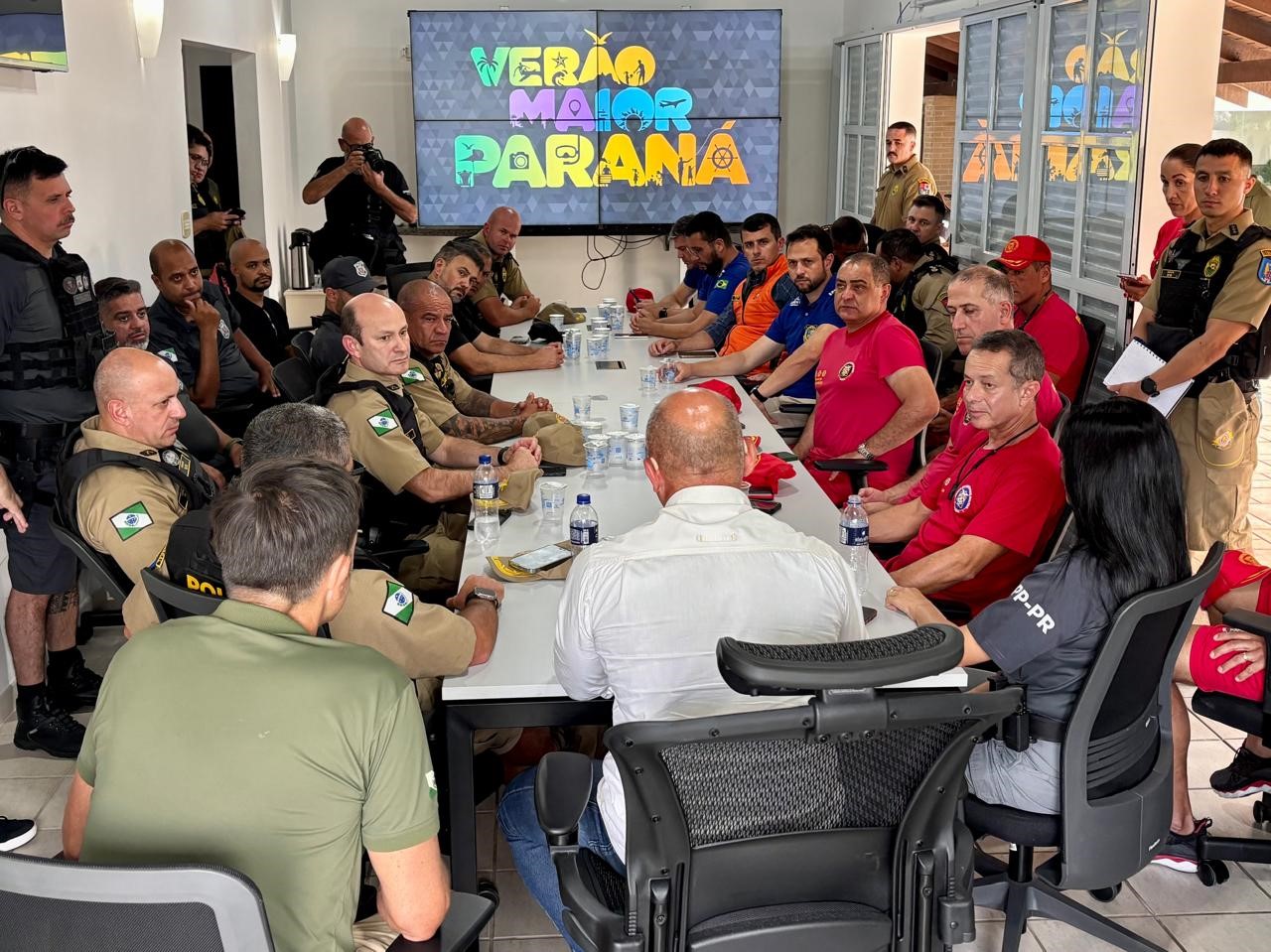 Reunião Estratégica para segurança de Shows no Litoral Paranaense