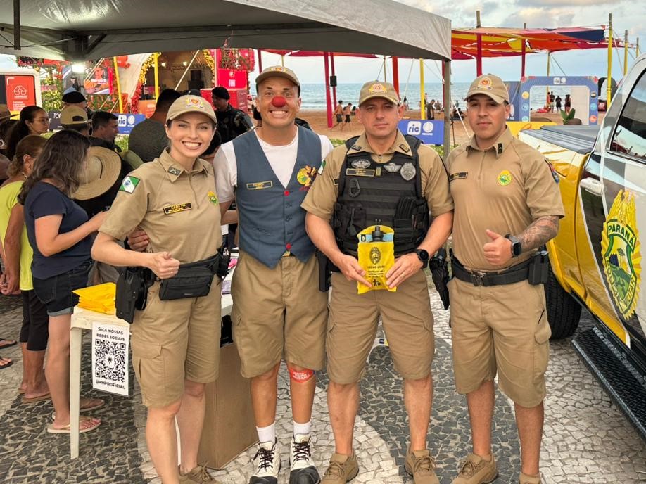 Segurança que aproxima: Exposições da SESP se despedem do litoral com festa, interação e muita informação