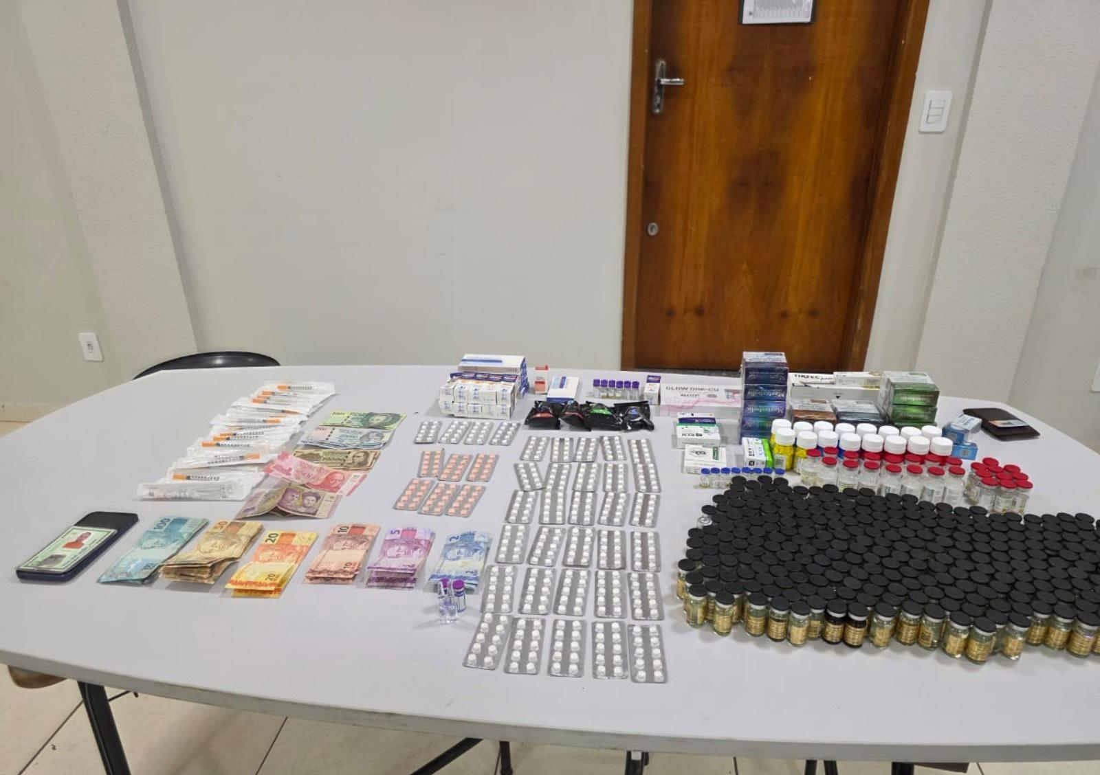 PMPR prende homem por tráfico internacional de medicamentos em Maringá