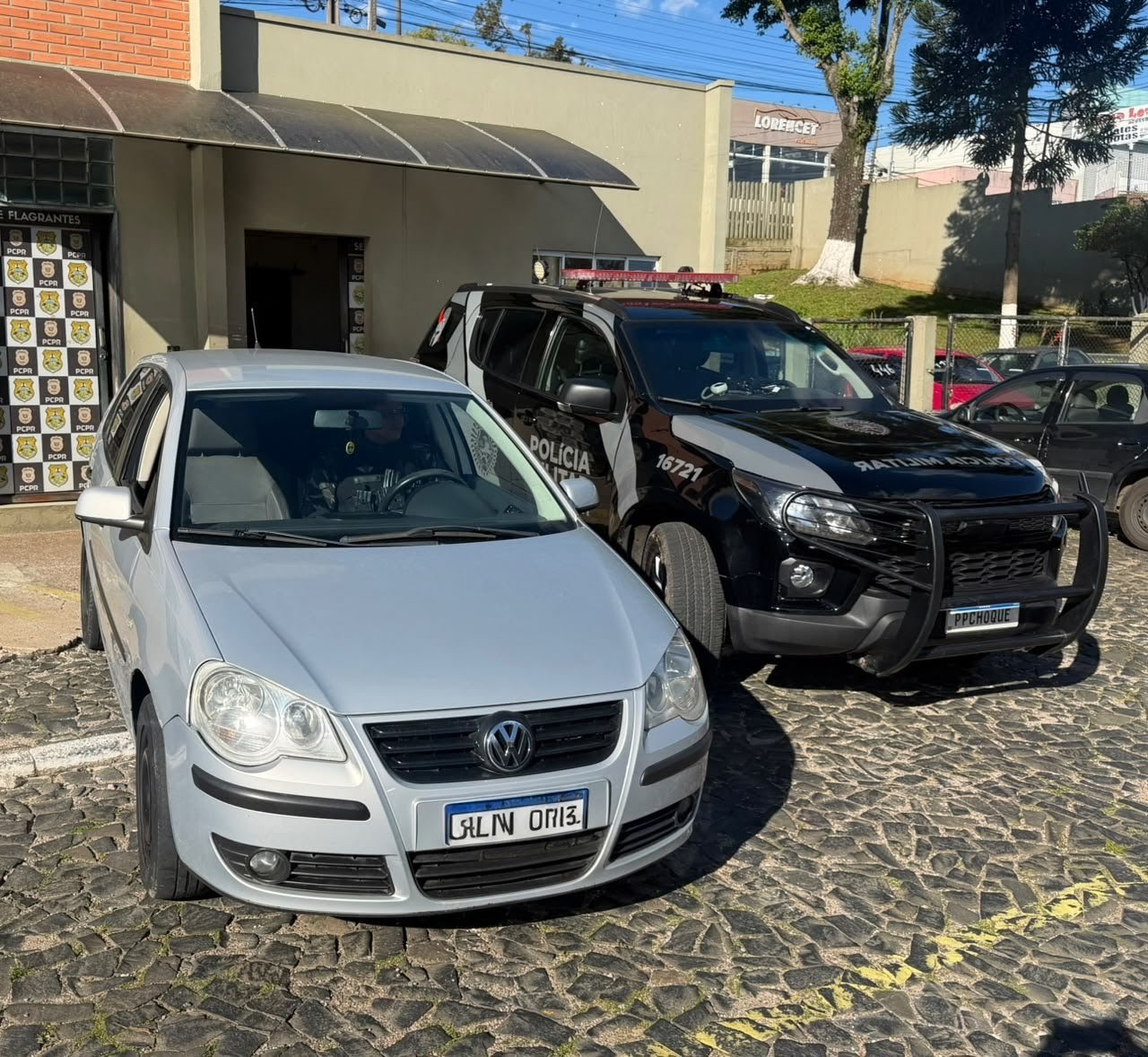 Olho Vivo auxilia PMPR na recuperação de veículo roubado em Ponta Grossa