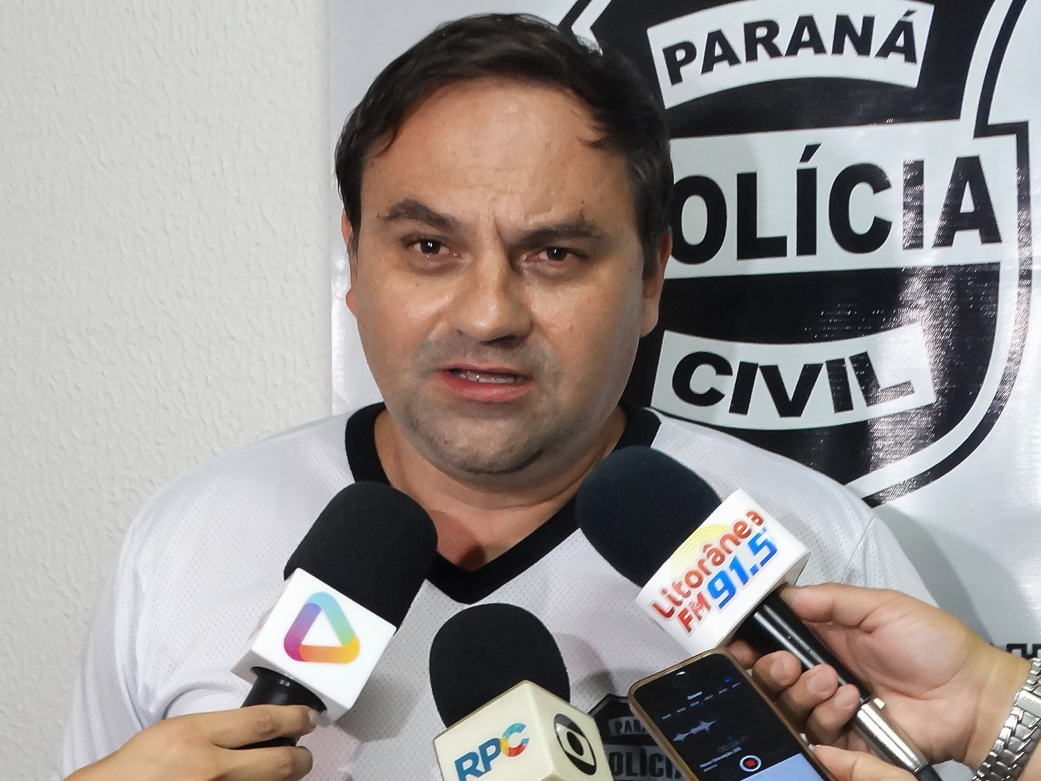 Ivo Dyniewecz Júnior Delegado de Polícia Civil DP Guaratuba