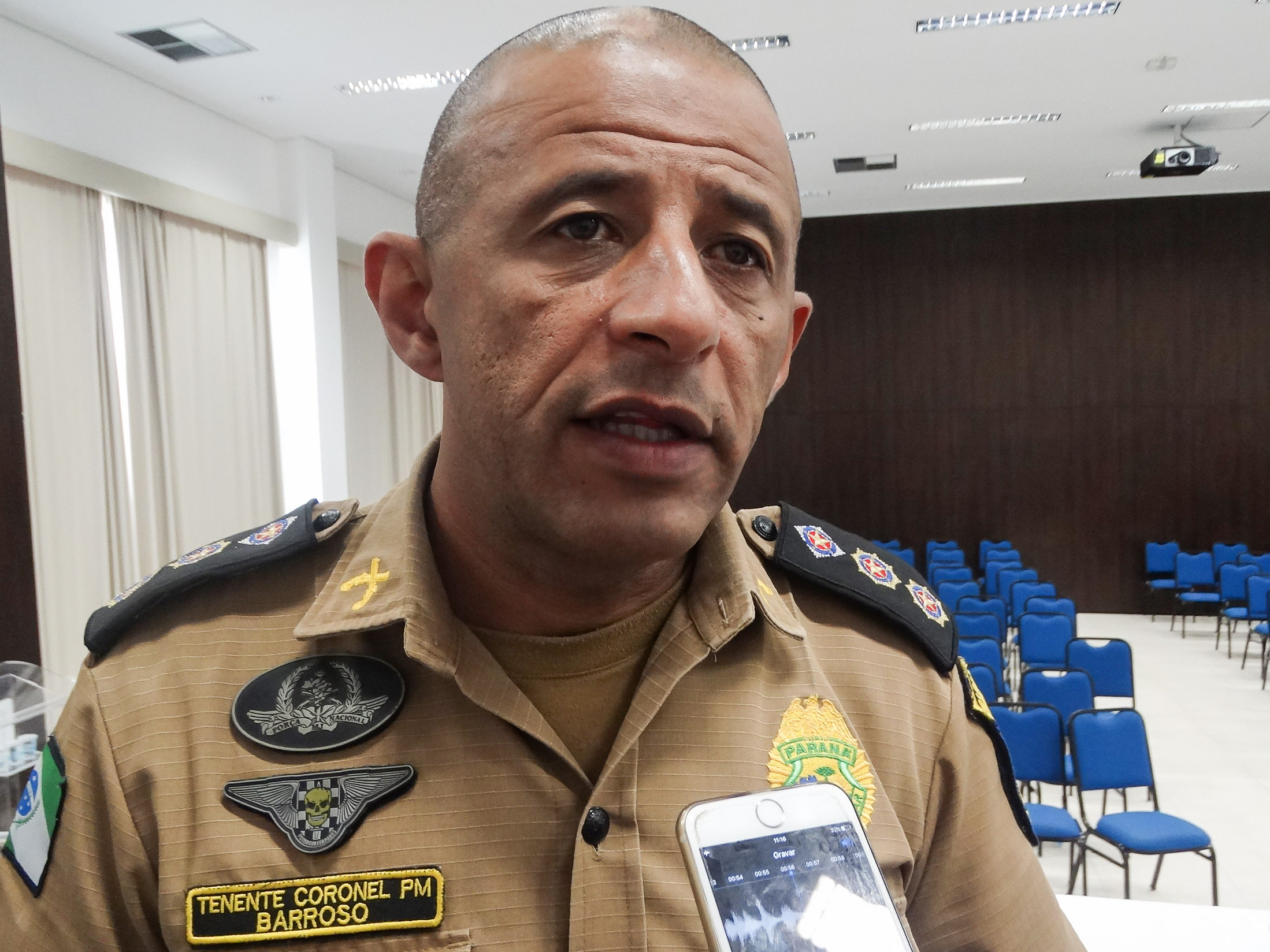 Tenente Coronel QOPM Rui Noé Barroso Torres Comandante do 9º BPM