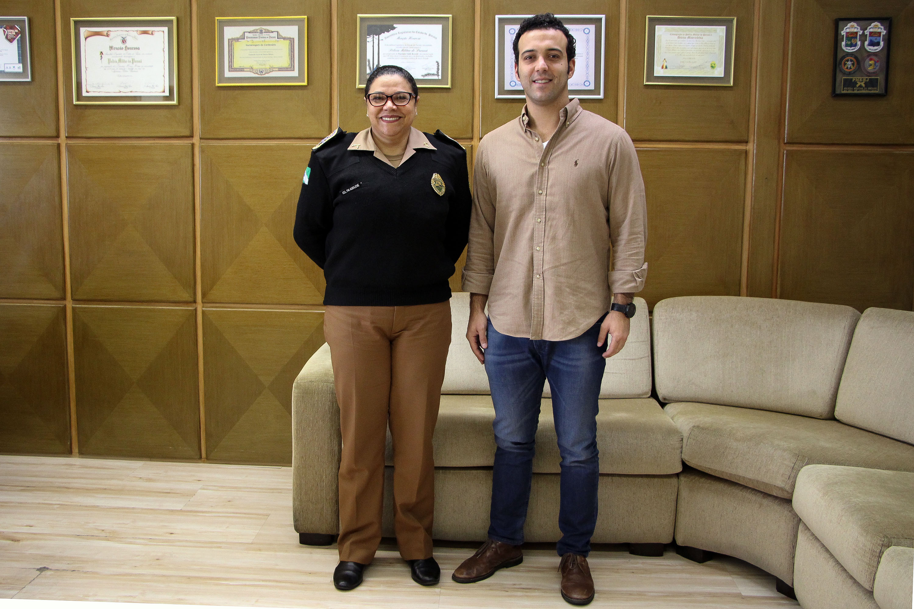 uritiba, 23 de maio de 2018.  Reunião entre CG e o deputado estadual Bernado Ribas Carli